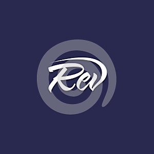 Rev Logo Simple Design