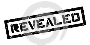 Revealed rubber stamp