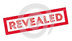 Revealed rubber stamp