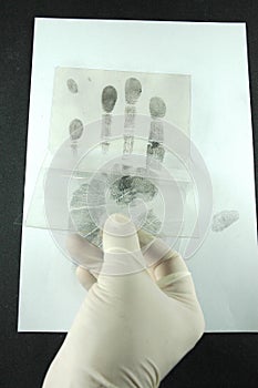 Revealing and preserving tracks