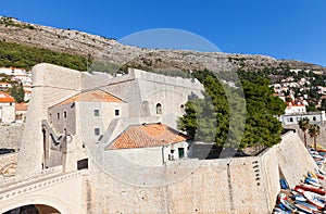 Revelin Fortress (1549) in Dubrovnik, Croatia. UNESCO site