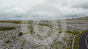 Reveling Aerial of The Burren