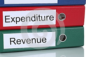 Revenue and expenditure account finances in company business con