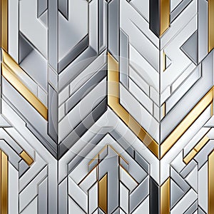 Reverberation retouch gold and silver wallpaper (tiled)