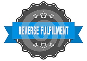 reverse fulfilment label