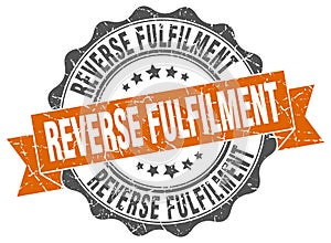 reverse fulfilment seal. stamp