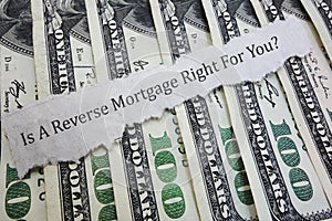 Reverse mortgage question