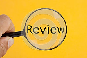 Review Search Magnifying Glass