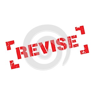 Revise rubber stamp