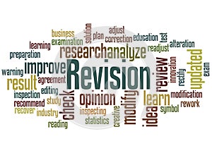 Revision word cloud concept 3