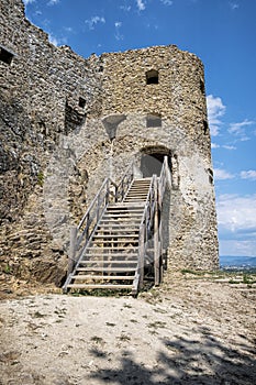 Reviste castle ruins, Slovakia