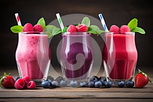 revitalizing fresh fruit smoothie for a healthful burst of flavor and nutrition