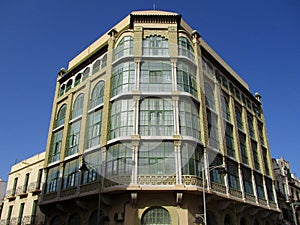 Revival building in Melilla. Spain. photo