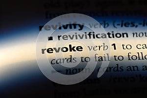 revoke