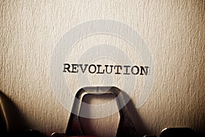 Revolution concept view