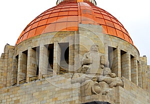 Revolution monument in mexico city III