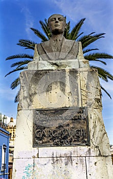 Revolutionary Leader Manuel Garcia Vigil Statue Oaxaca Mexico