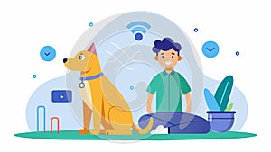 A revolutionary pet training program that incorporates biofeedback technology to reinforce positive behavior and reduce