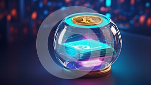 revolutionize your crypto DeFi visions with our AI prowess. generative ai photo