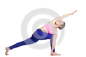 Revolved Side Angle yoga Pose