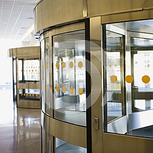 Revolving door. photo