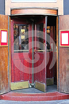 Revolving door photo