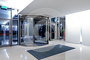 Revolving door photo