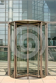 Revolving door photo