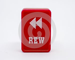 Rewinding REW symbol photo