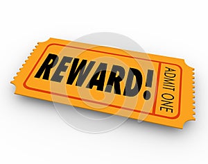 Reward Raffle Ticket Claim Prize Award Motivation Encouragement
