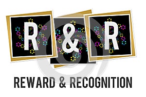 Reward And Recognition Neon Squares