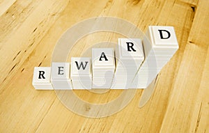 Reward word photo