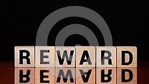 Reward word on blocks