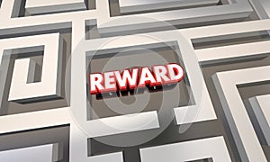 Reward Work Finished Incentive Maze