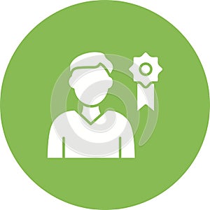 Rewarding Employees icon vector image.