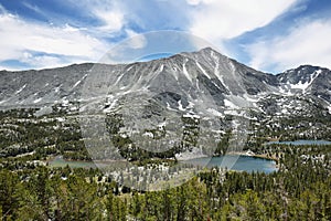 Rewarding views of Little valley lakes