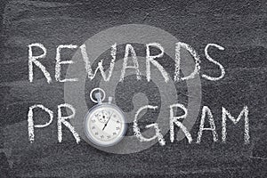 Rewards program watch