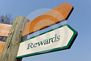 Rewards signpost