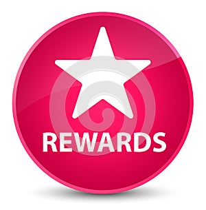 Rewards (star icon) elegant pink round button