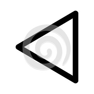 RewindLine Style vector icon which can easily modify or edit