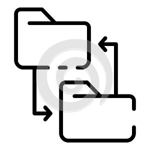 Rewriting the site directory icon, outline style