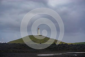 ReykjanesvÃ­ti Lighthouse 1908 is the oldest lighthouse in Iceland