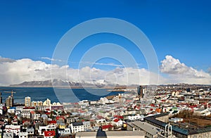 Reykjavic panorama