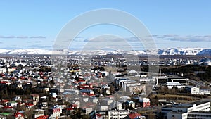 Reykjavik from above