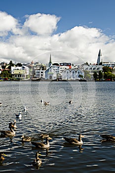 Reykjavik, capitol of Iceland photo