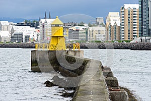 Reykjavik harbor view, Iceland