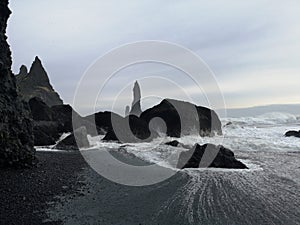 Reynifsjara black sand beach, Iceland