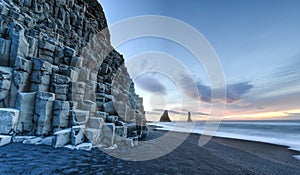 Reynisdrangar on Reynisfjara Beach