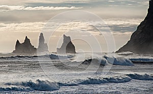 Reynisdrangar Rocks.