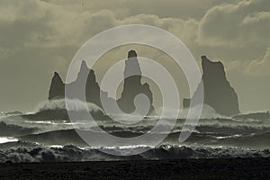 Reynisdrangar Sea Stacks, Iceland